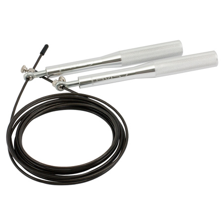 Skakanka szybka HMS SK52 czarna / srebrna