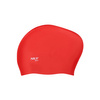Czepek do pływania do długich włosów NQC NILS AQUA czerwony