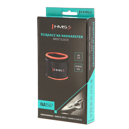 Ściągacz na nadgarstek HMS NA1567 one size pomarańczowy