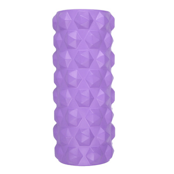 Wałek / roller fitness HMS FS107 31.5 cm fioletowy