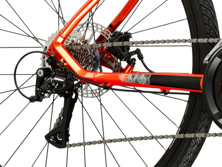 Rower crossowy Kross Evado 3.0 2025 pomarańczowy/czarny