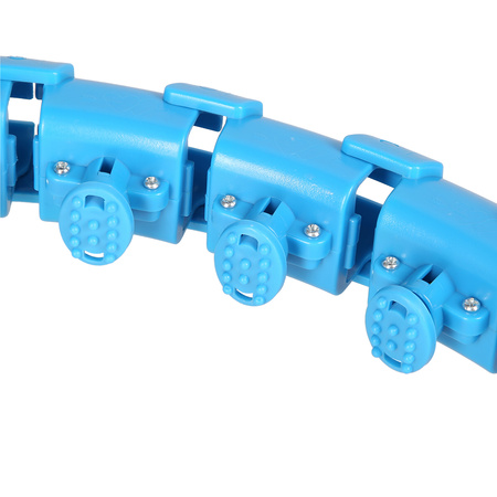 Hula hop z obciążnikiem FH01 niebieski