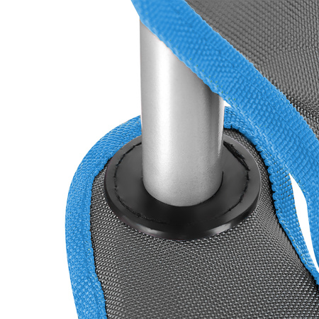 Krzesło turystyczne składane NILS CAMP NC3079 szary / niebieski