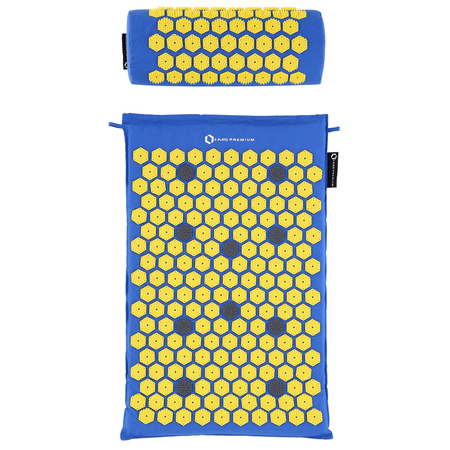 Zestaw mata do akupresury HMS PREMIUM AKM01 ciemnoniebieski