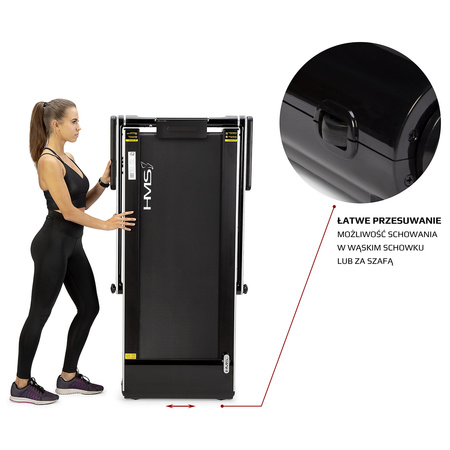 Bieżnia elektryczna HMS LOOP12 gray