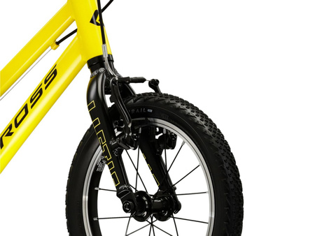 Rower dziecięcy Kross LIFTIE 14" 2025 żółty