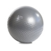 Piłka gimnastyczna masująca HMS YB03 65 cm szara