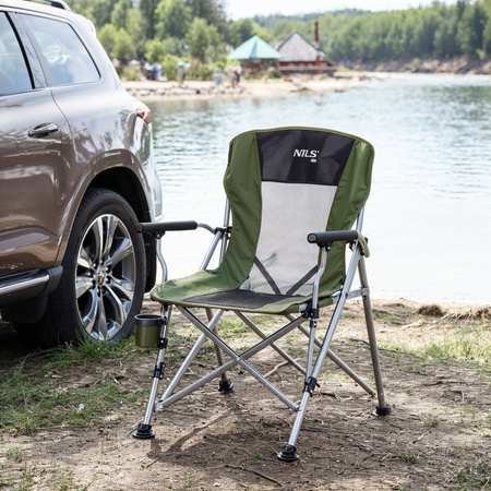Krzesło turystyczne NILS CAMP NC3701 zielone