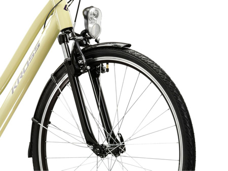 Rower trekkingowy Kross Trans 1.0 2025 beżowy