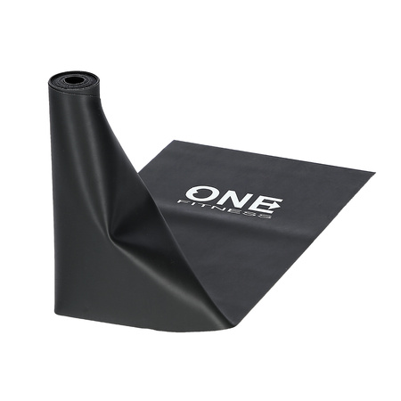 Guma do ćwiczeń ONE FITNESS GT10 1200 x 120 mm czarna