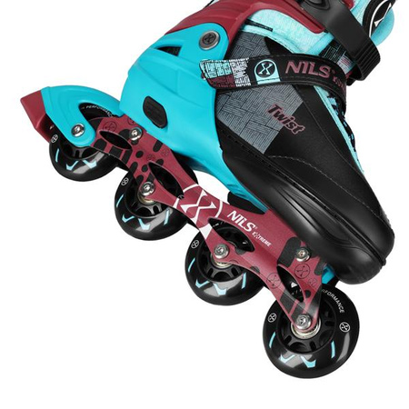 Łyżworolki NILS EXTREME NA13810 niebieskie