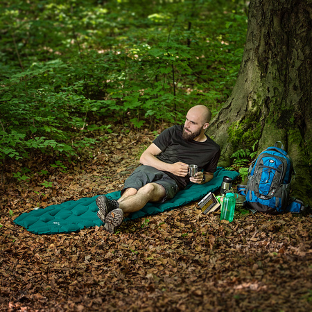 Mata turystyczna NILS CAMP NC4005 ciemnozielona