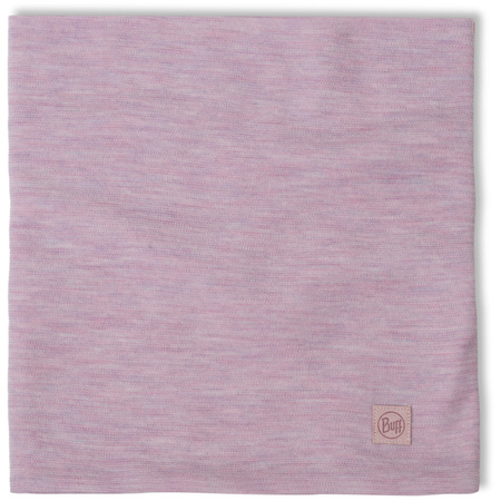 Bandana BUFF Merino Heavyweight Neck Warmer Solid Lilac Sand