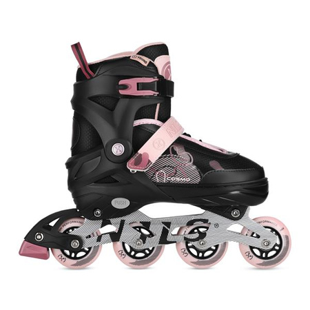 Rolki rekreacyjne NILS EXTREME NA13808 Cosmo różowy /czarny